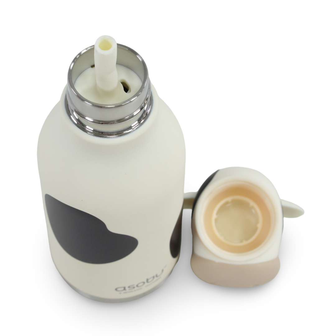 Asobu Cow Bestie Bottle 460ml – White