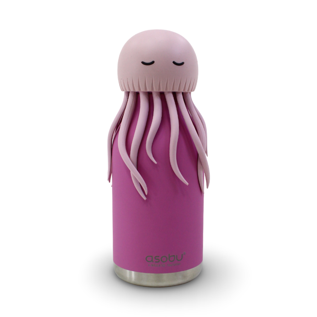 Asobu Bestie Jelly Fish Bottle 460ml – Fuchsia