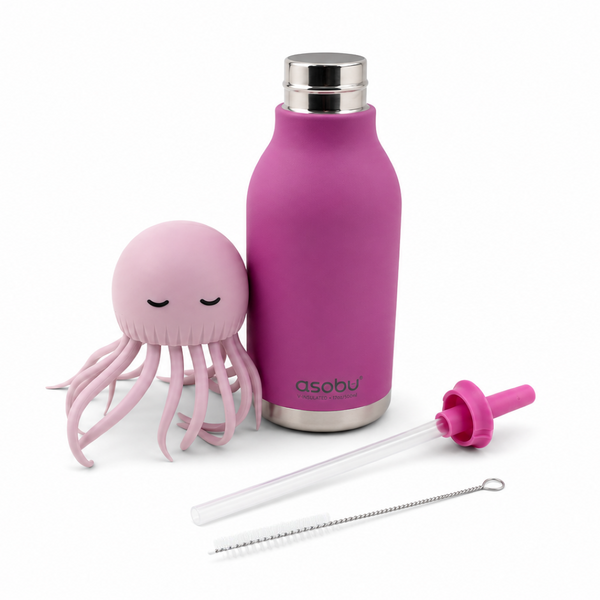 Asobu Bestie Jelly Fish Bottle 460ml – Fuchsia