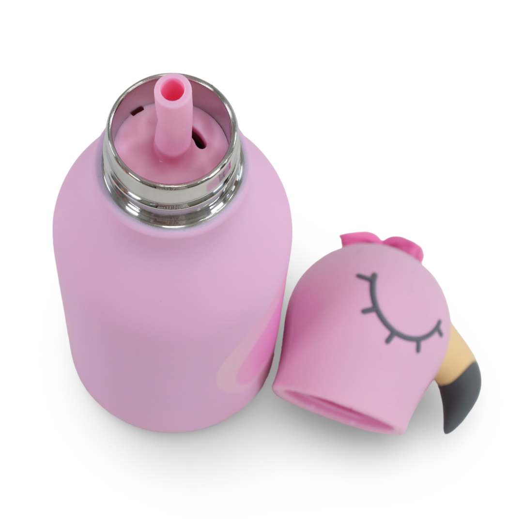Asobu Bestie Flamingo Bottle 460ml – Pink