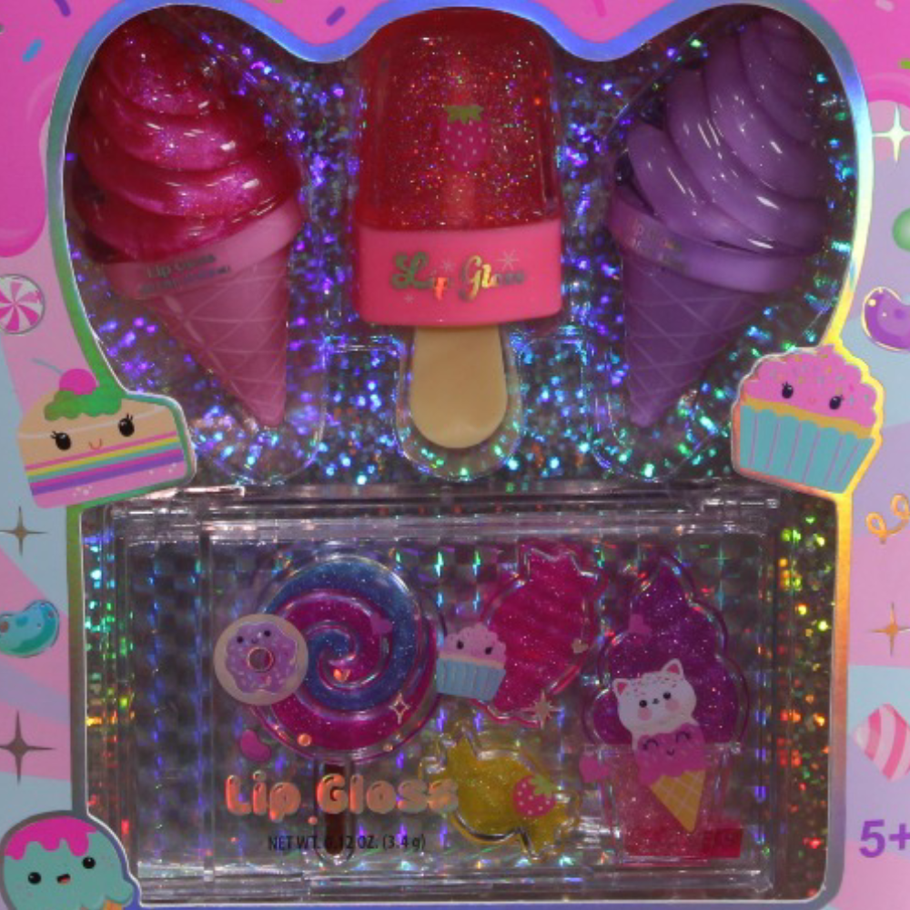 Hot Focus Sweet Sparkling Beauty Lip Gloss Set