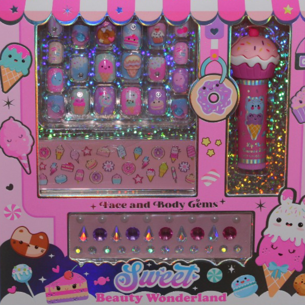 Hot Focus Sweet Beauty Wonderland Nails Set