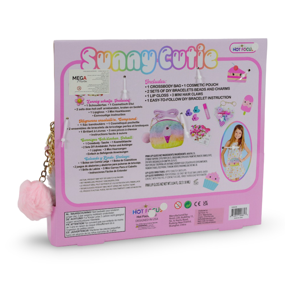 Hot Focus Sunny Cute Crossbody Beauty Bag