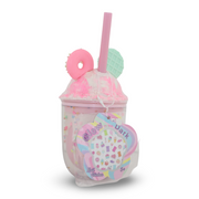 Hot Focus Ice Cream-Shaped Flask with Nail Stickers