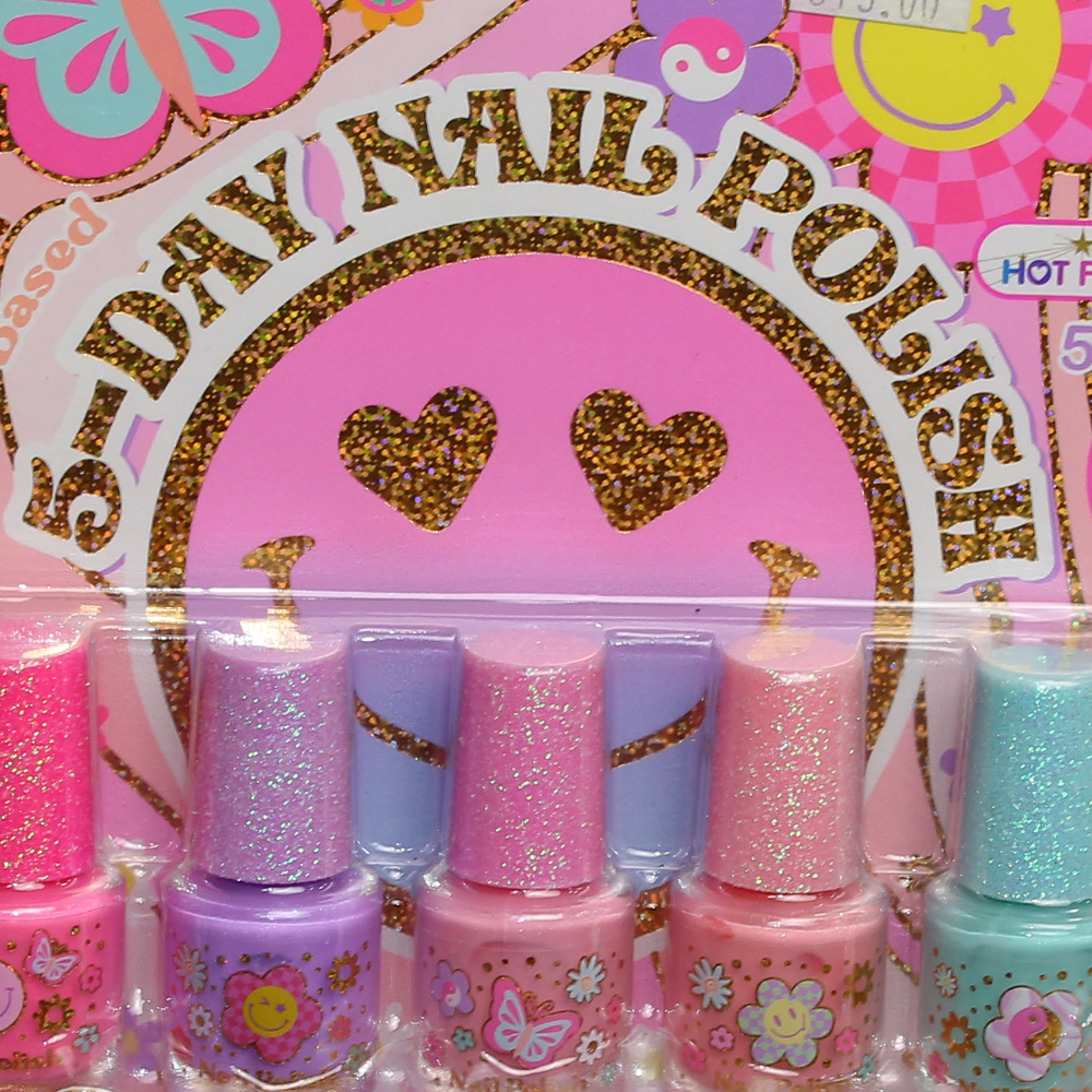 Hot Focus 5 Day Nail Polish Set
