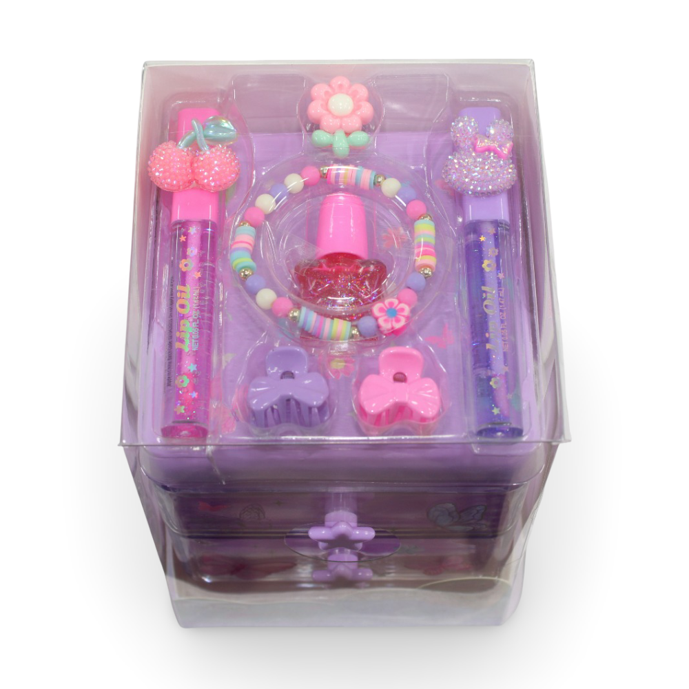 Hot Focus My Beauty Space Jewelry Box and Accessories Set