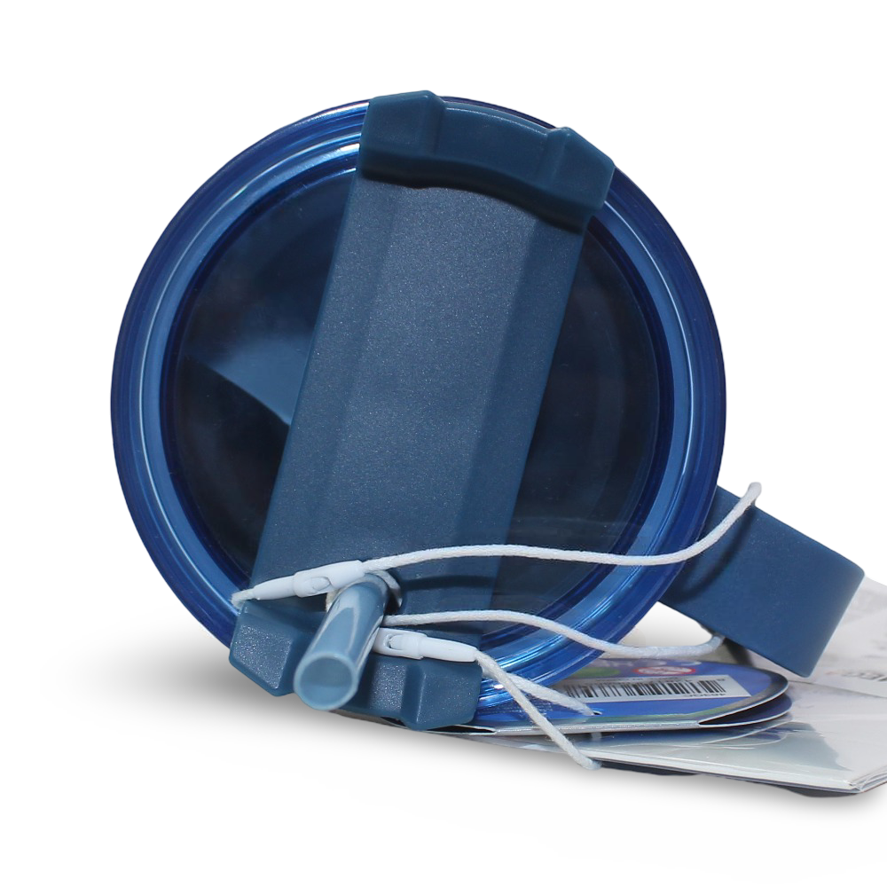 Hot Focus Insulated Tumbler – Navy with Gaming Icons Stickers