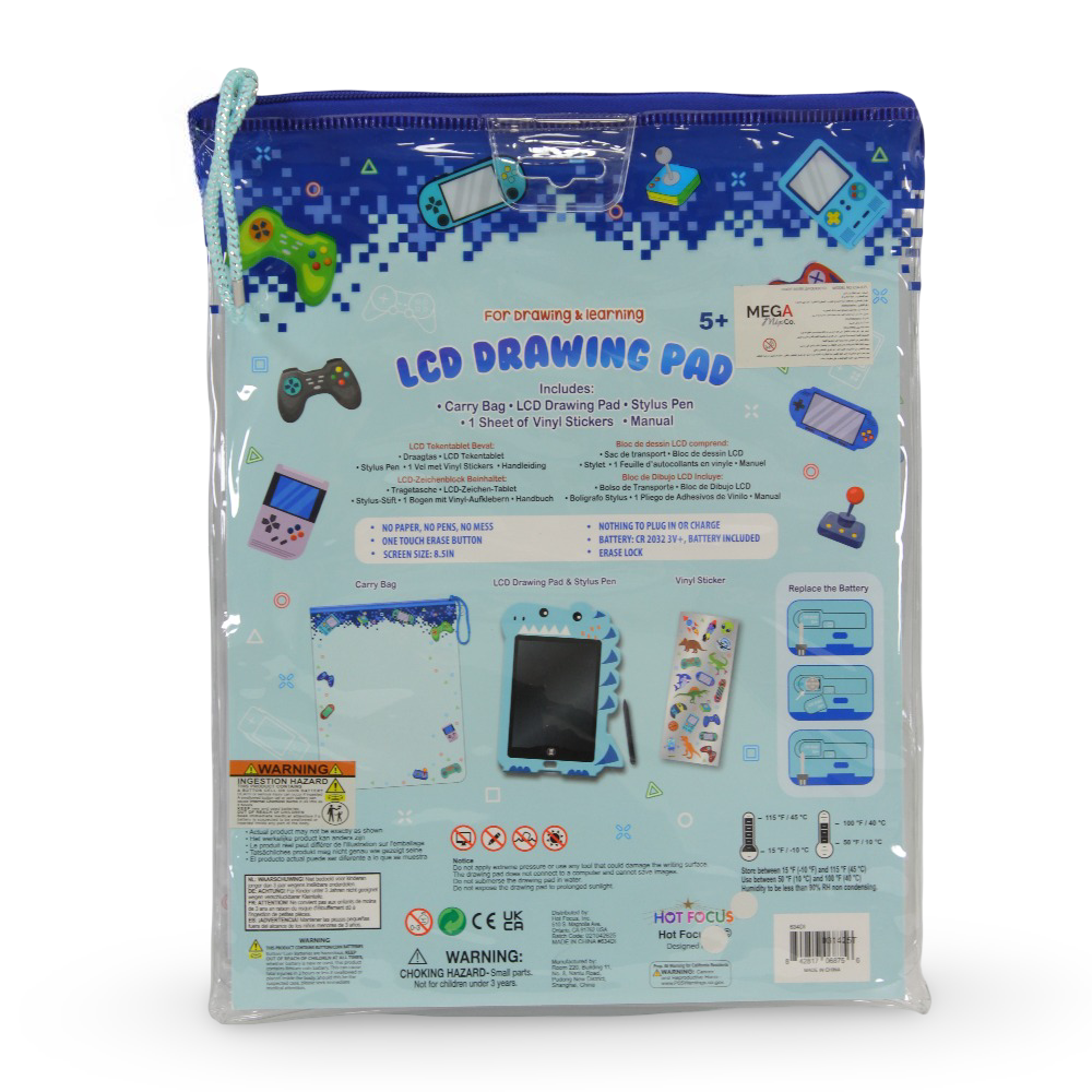 Hot Focus Dinosaur-Shaped LCD Drawing Pad