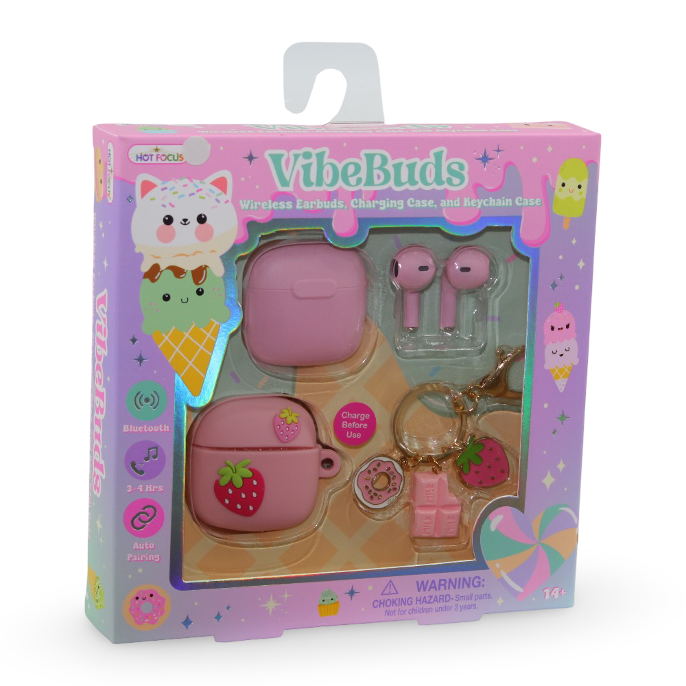Hot Focus Sweets Vibe Buds Wireless Earbuds