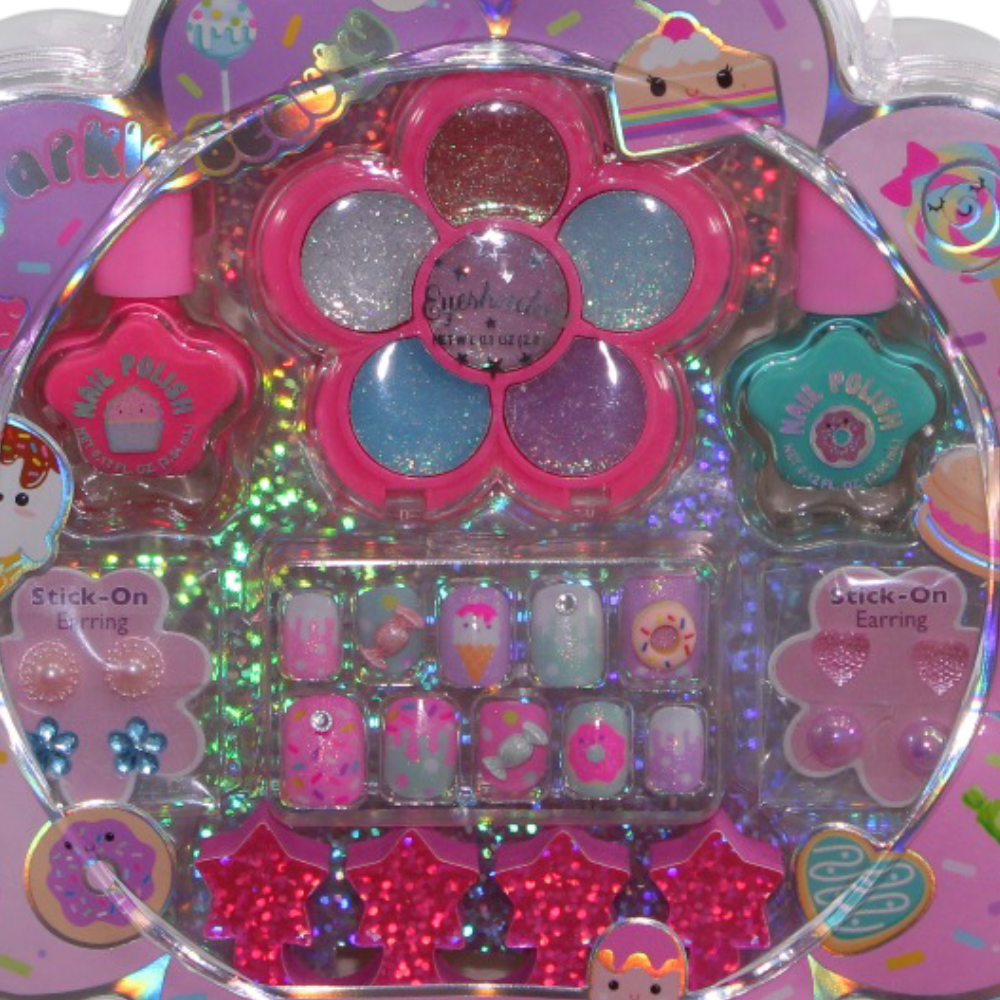 Hot Focus Sparkle Beauty Cosmetic Set