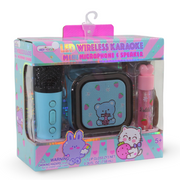 Kids LED Wireless Karaoke Set with Microphone and Speaker