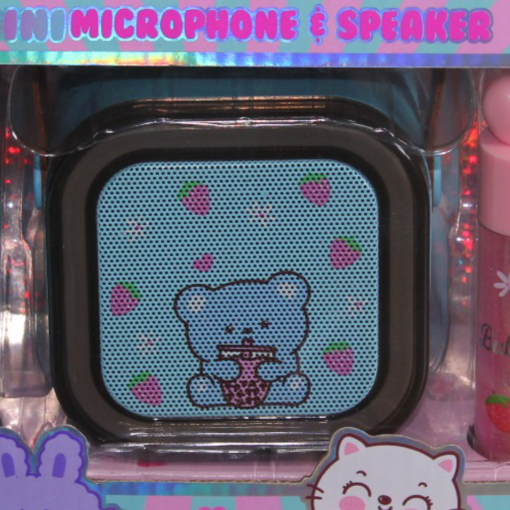 Kids LED Wireless Karaoke Set with Microphone and Speaker