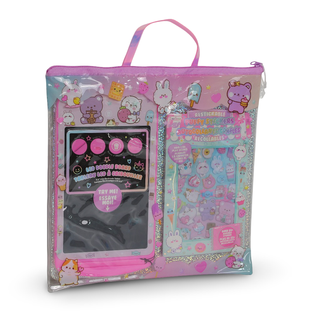 Hot Focus On-the-Go LCD Doodle & Play Critters Set