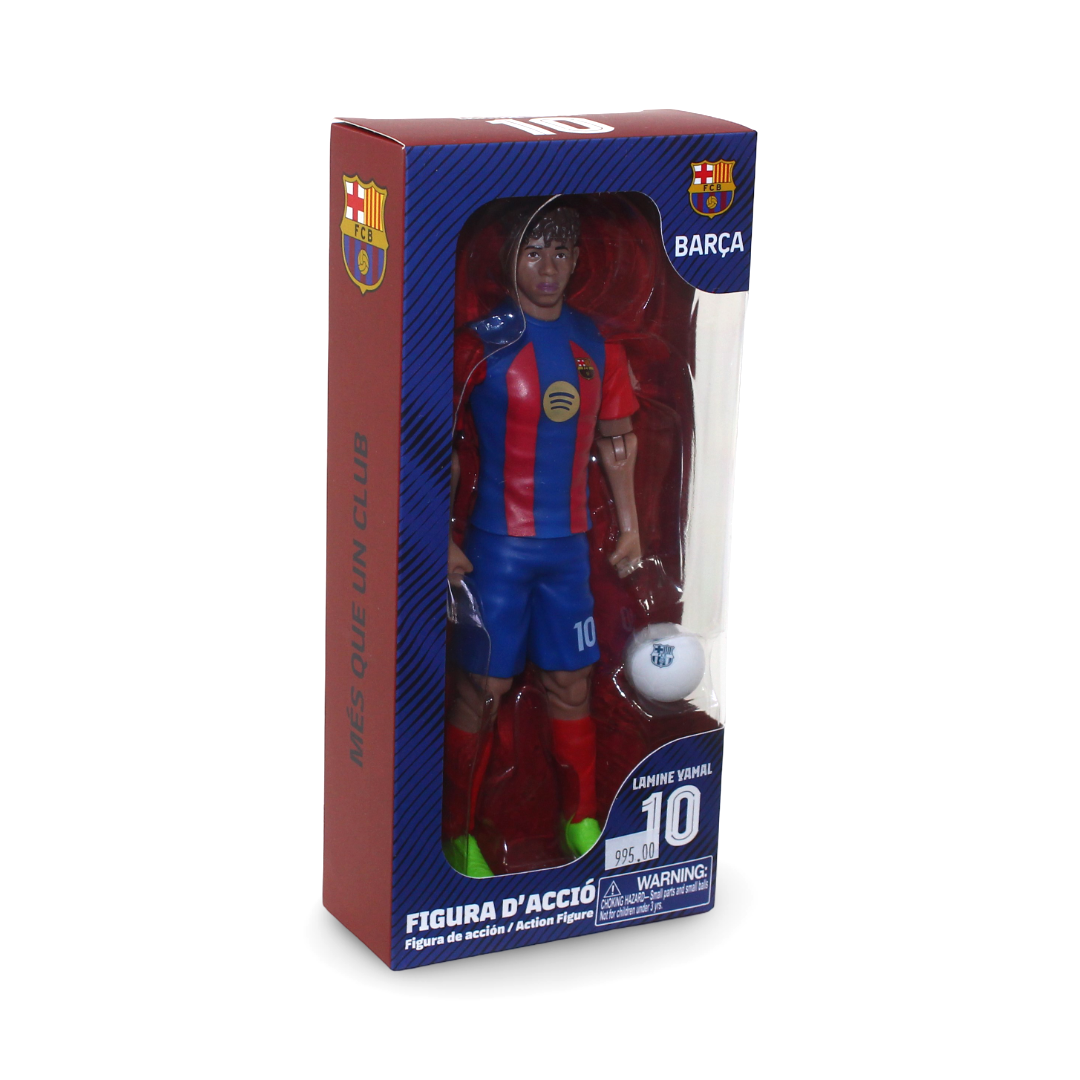 Banbo Toys Sockers FC Barcelona Lamine Yamal Action Figure