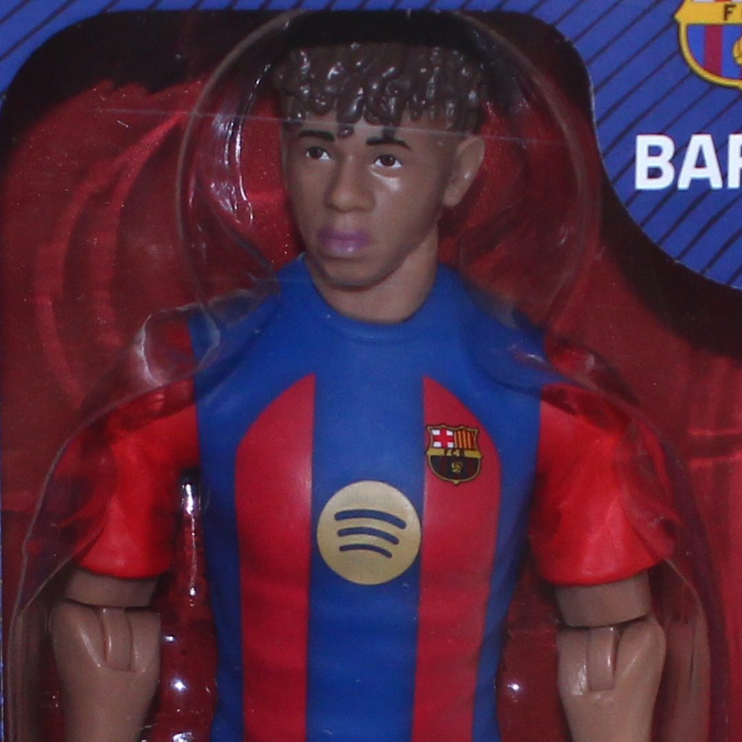 Banbo Toys Sockers FC Barcelona Lamine Yamal Action Figure