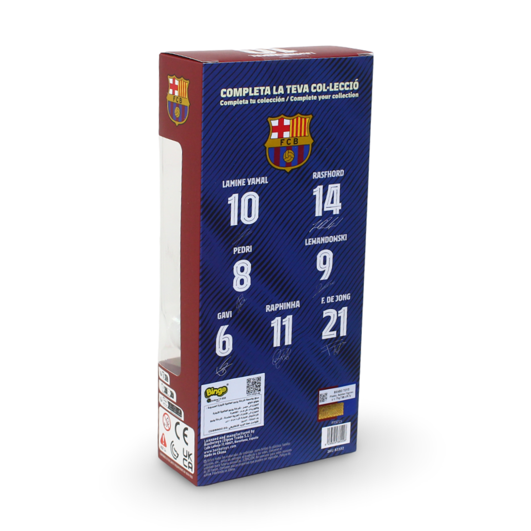 Banbo Toys Sockers FC Barcelona Lamine Yamal Action Figure