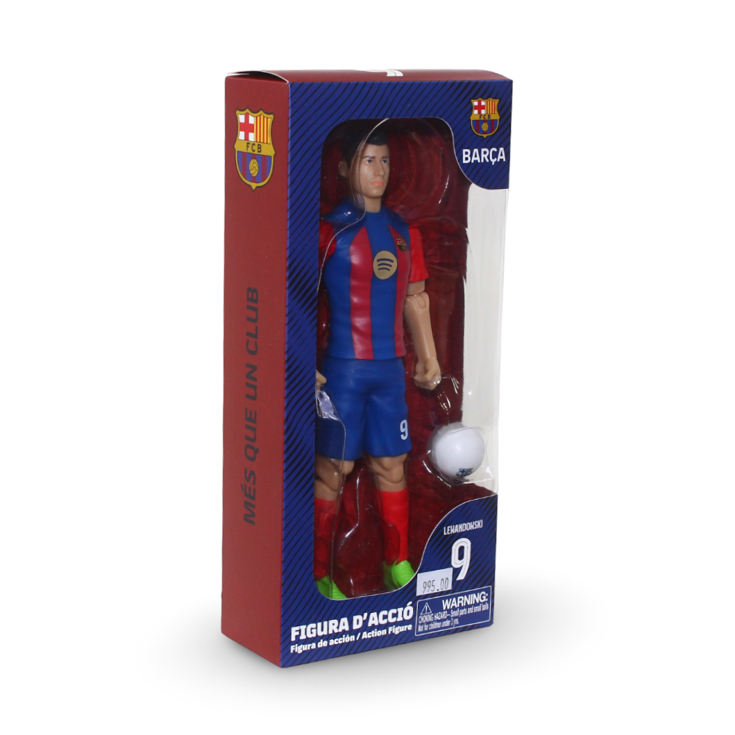 Banbo Toys Sockers FC Barcelona مجسم روبرت ليفاندوفسكي