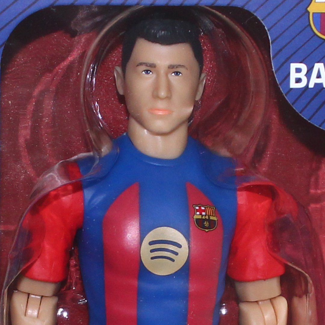 Banbo Toys Sockers FC Barcelona مجسم روبرت ليفاندوفسكي