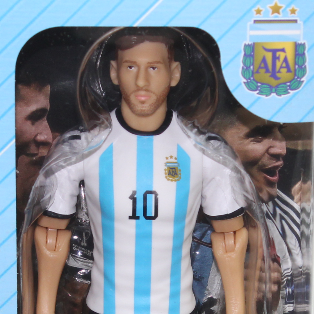 Banbo Toys Sockers Argentina Lionel Messi Action Figure