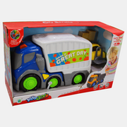 DHTS10360J\City Service 31Cm Slip Car With Light And Sound