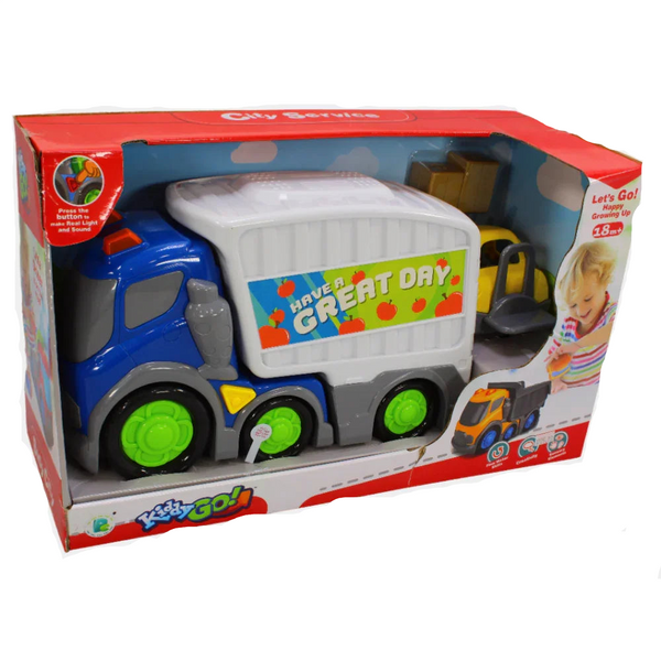 City Service Delivery Truck – Light & Sound (31 cm)