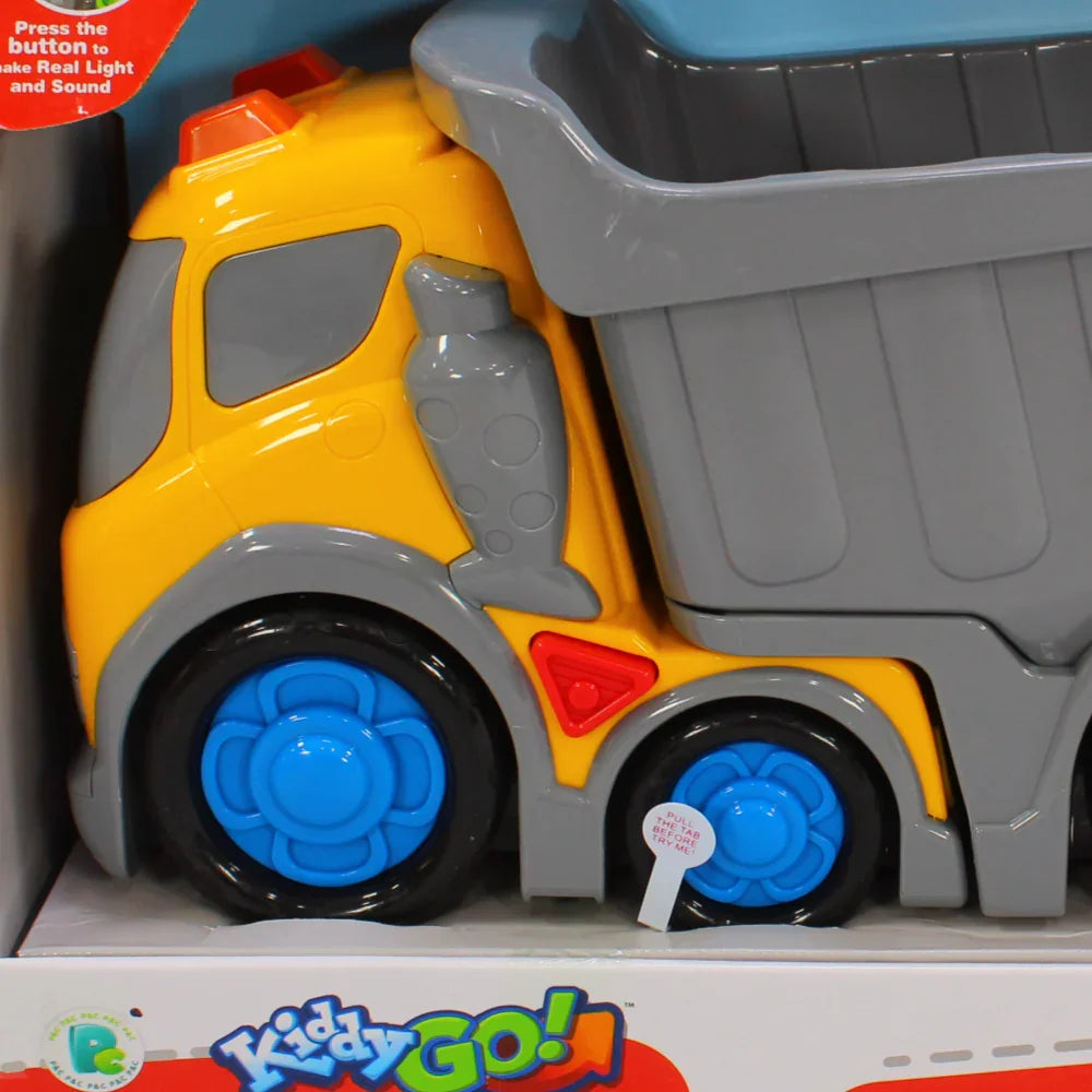 City Service Dump Truck – Light & Sound (31 cm)