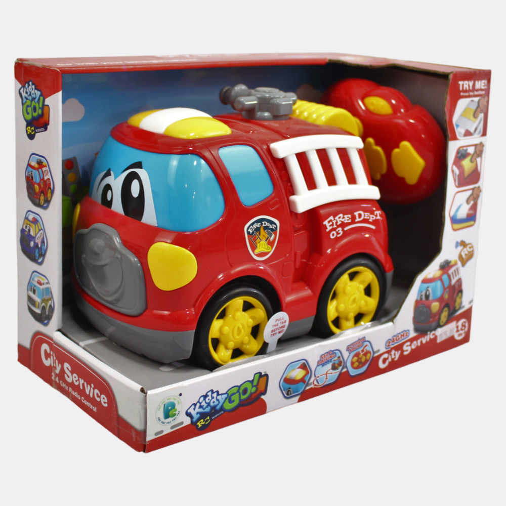 DHTRC10405J\City Service Fire 19Cm 4Ch R/C Car