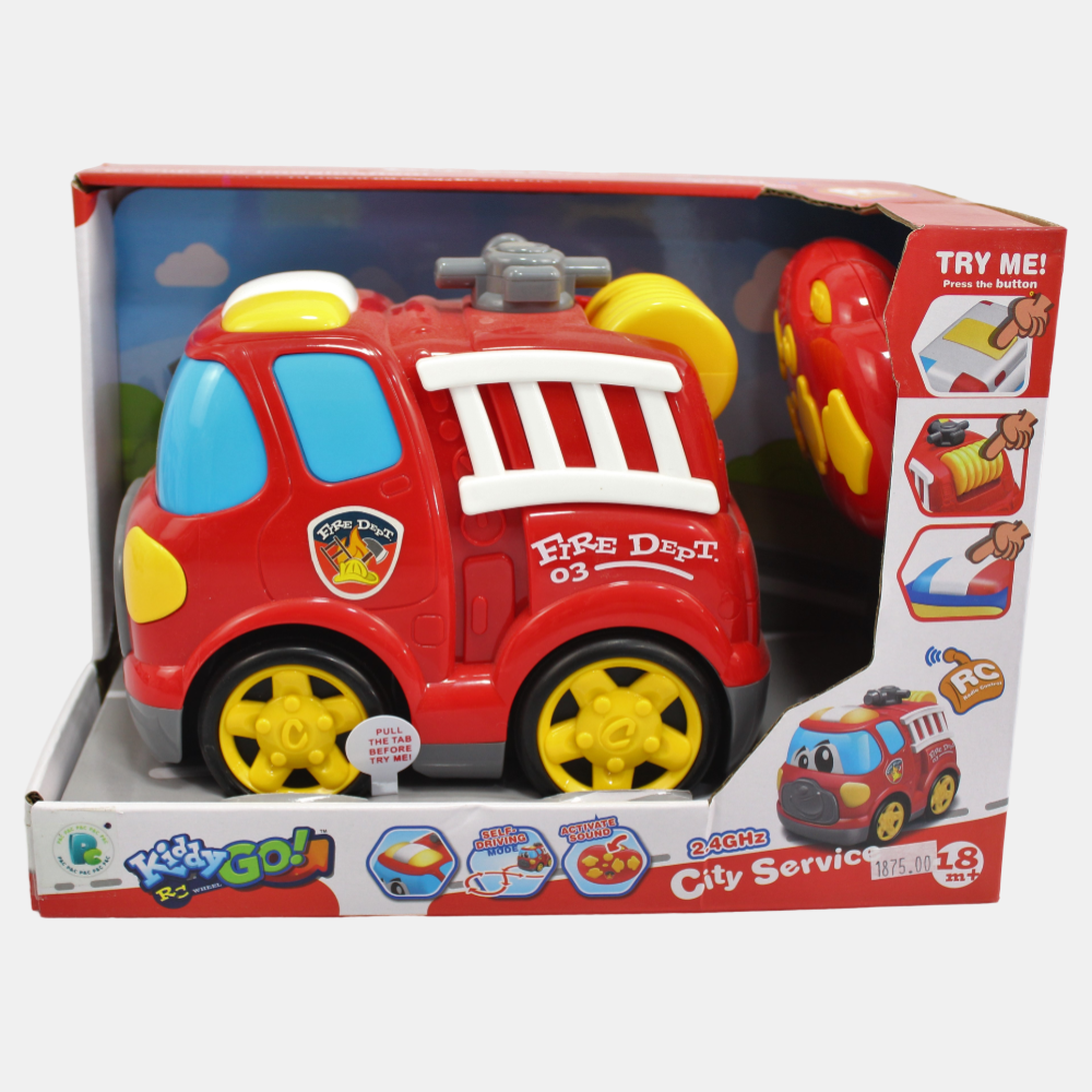 DHTRC10405J\City Service Fire 19Cm 4Ch R/C Car