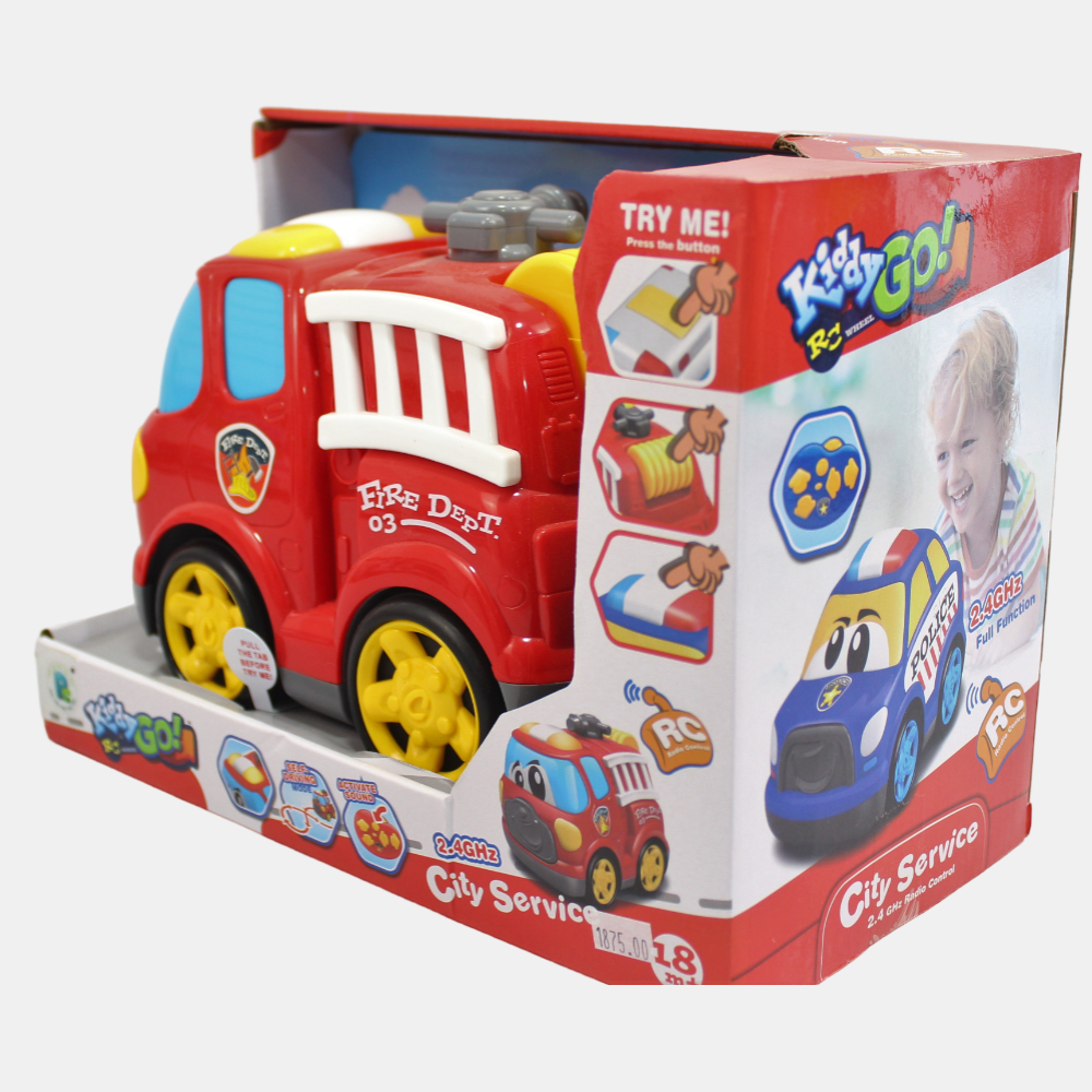 DHTRC10405J\City Service Fire 19Cm 4Ch R/C Car