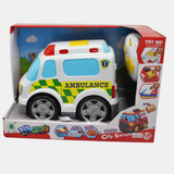 DHTRC10426J\City Service Ambulance 19Cm 4Ch R/C Car