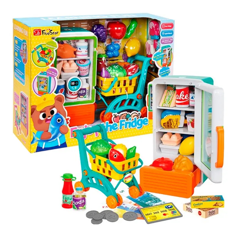 Five Star Refrigerator Shopping Cart - Toys