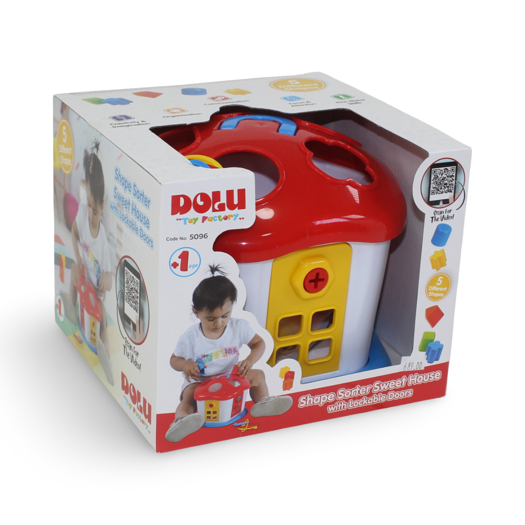 Dolu Toys Shape Sorter Sweet House