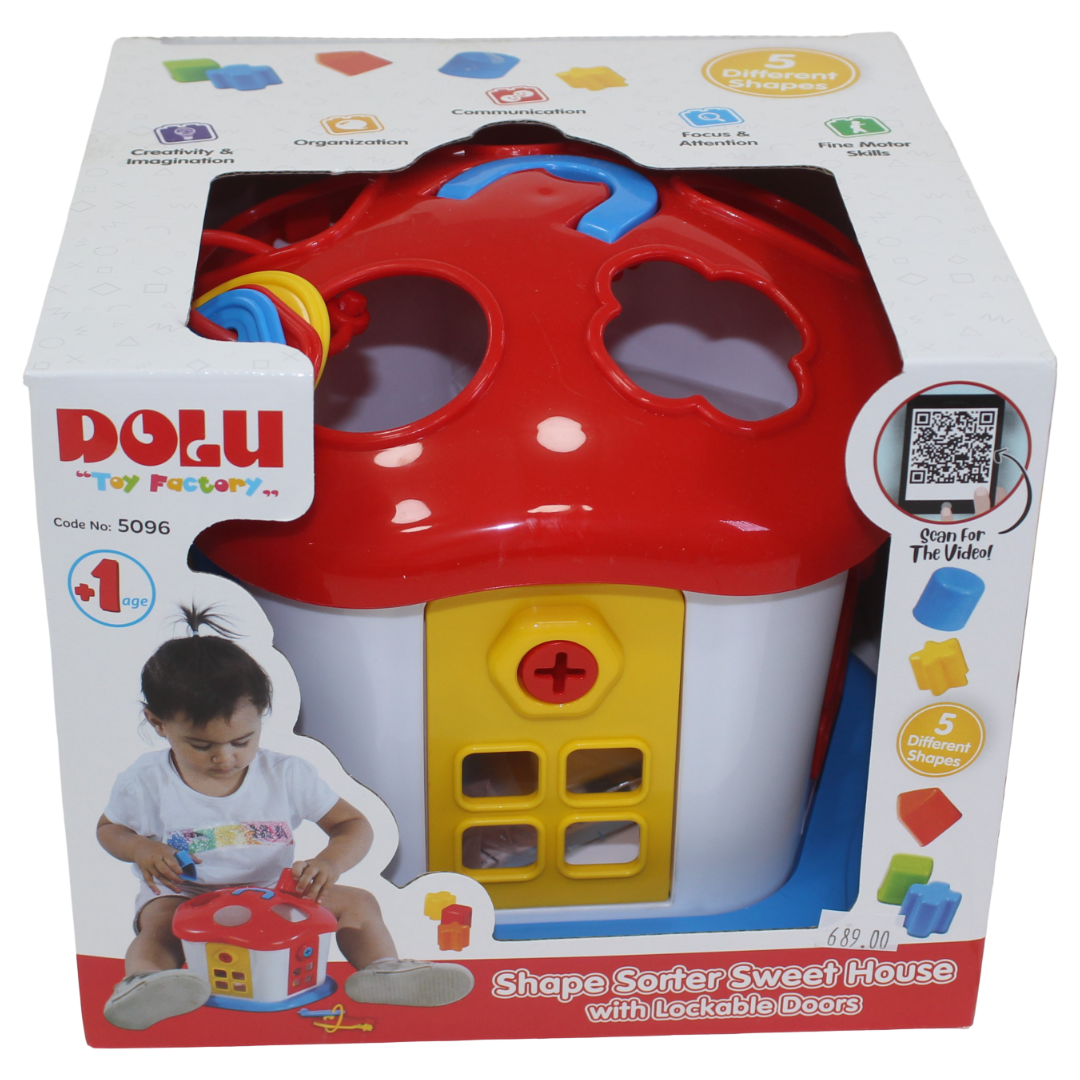 Dolu Toys Shape Sorter Sweet House
