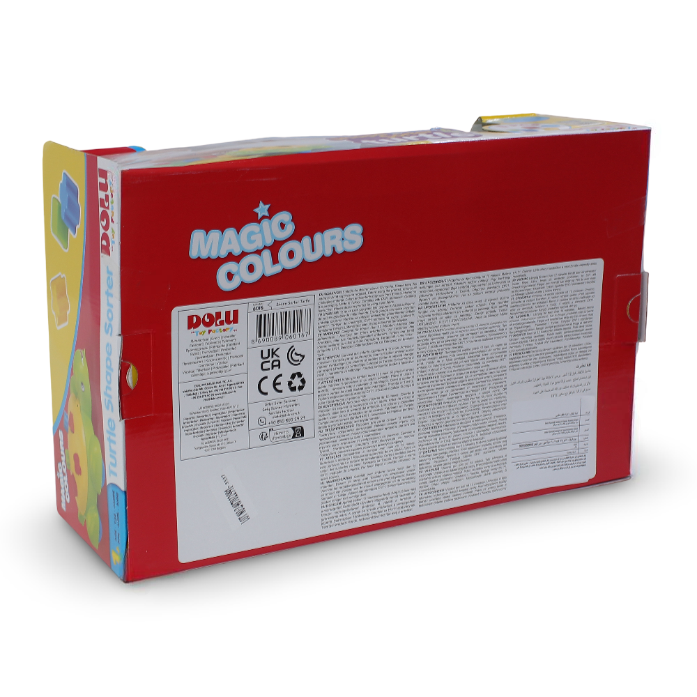 Dolu Shape Sorter & Turtle –  5 Pcs
