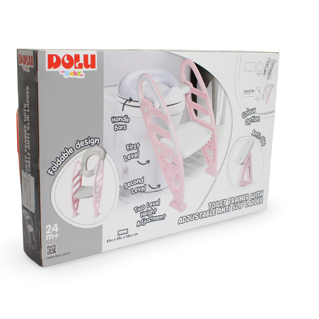 Dolu Toilet Trainer with Adjustable Anti-Slip Ladder