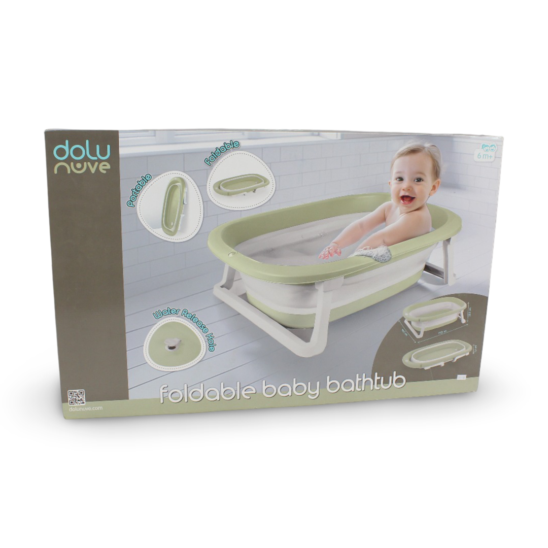Foldable Baby Bathtub – Green