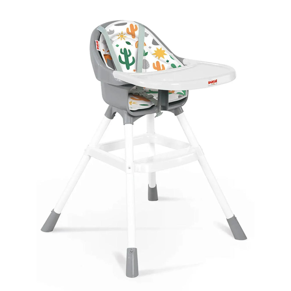 Dolu Full Highchair For Babies - Grey