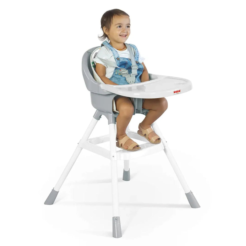 Dolu Full Highchair For Babies - Grey
