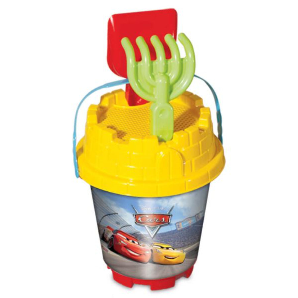 Dede Cars Medium Beach Toys Bucket Set