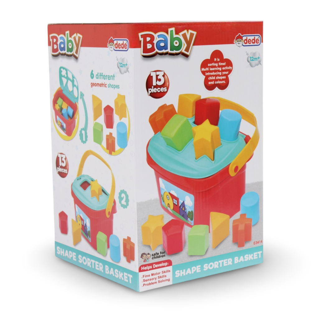 Dede Baby Shape Sorter Basket