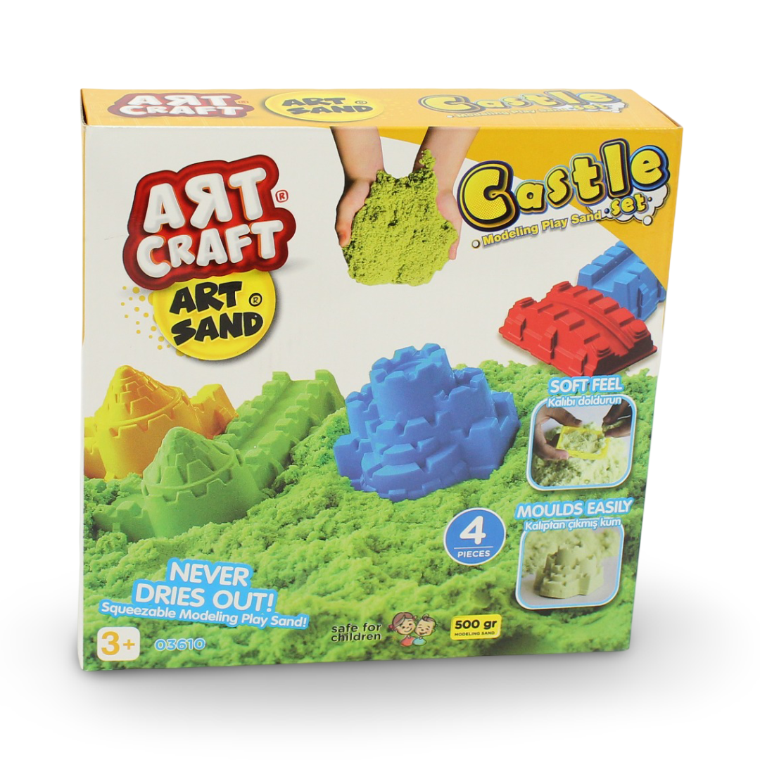 Art Craft Castle Sand Dough Set – 500g
