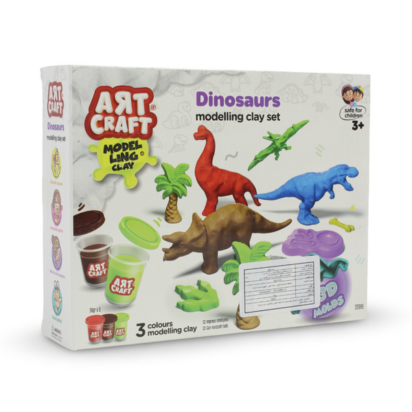 ART CRAFT Dinosaurs Dough Set