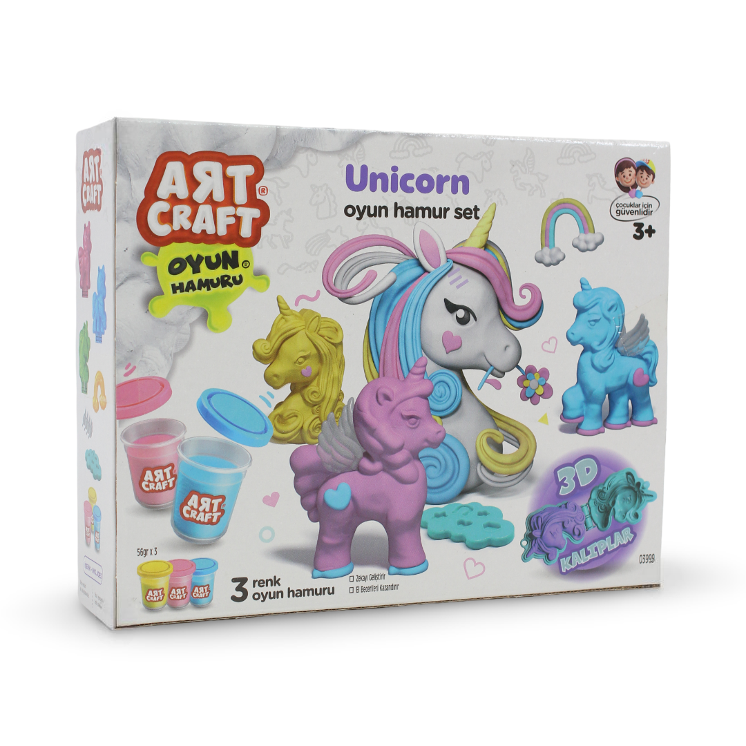 ART CRAFT Unicorn Dough Set – 168 Gr