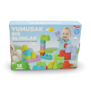 Soft Large Blocks Set – 12 Pcs