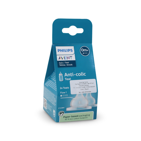 Philips Avent Anti-colic Teats 0m+ Flow 1