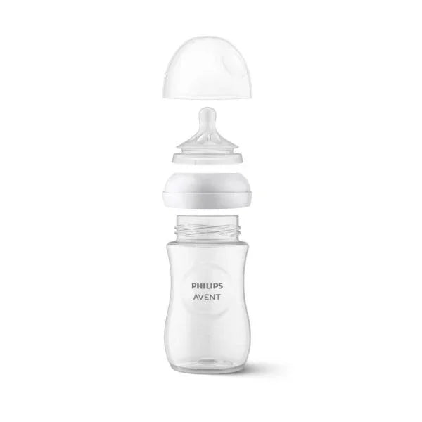 Pack of 2 - Avent Natural Bottle Response (1M+) 260ml