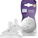 Avent Natural Response Nipple Flow 2 (0M+) - 2 Pack