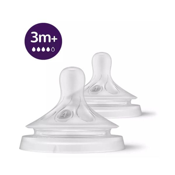 Philips Avent Natural Response Nipple Flow 4 – 2 Pack