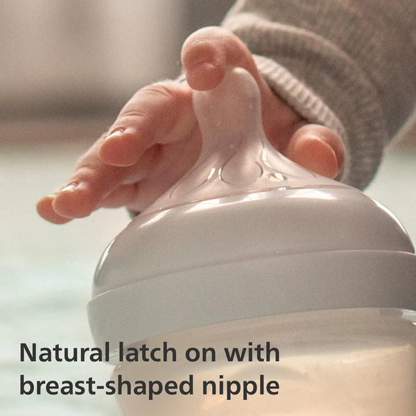 Pack of 2 - Philips  Avent Natural Response Nipple Flow 6 Thick Feed (6M+)