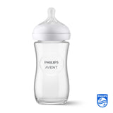 Avent Natural Bottle Glass Response (1M+) 240ml - 1 Pack